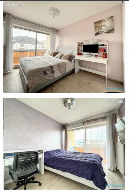 Bel Appartement Lumineux De 100M2 6 Places 3 Chambres Au 3E Etage Avec Ascenseur -A 5Mn A Pied Du Parc Des Expositions Congres De Dijon Et Eng Et 10Mn Du Centre Ville Place Parking Devant L'Immeuble المظهر الخارجي الصورة